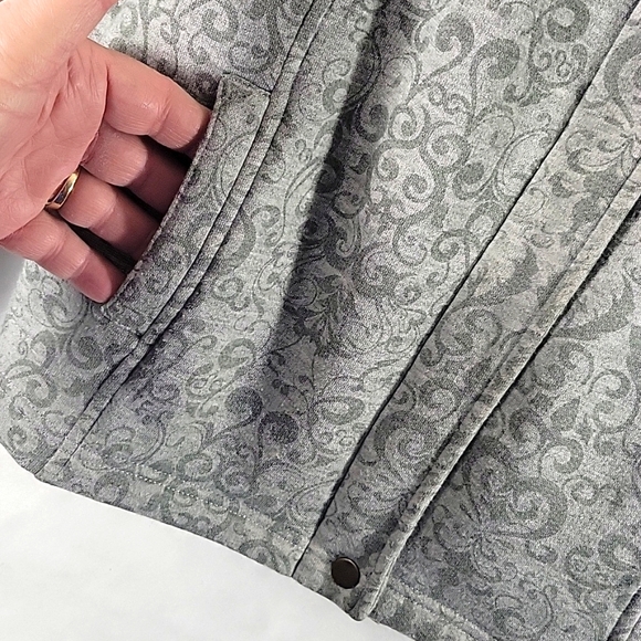 LAURA SCOTT Fleece Zip-Up Jacket Size M - Picture 5 of 10